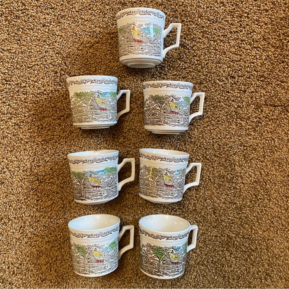 Shakespeare Sonnets? 7 Vintage Cups